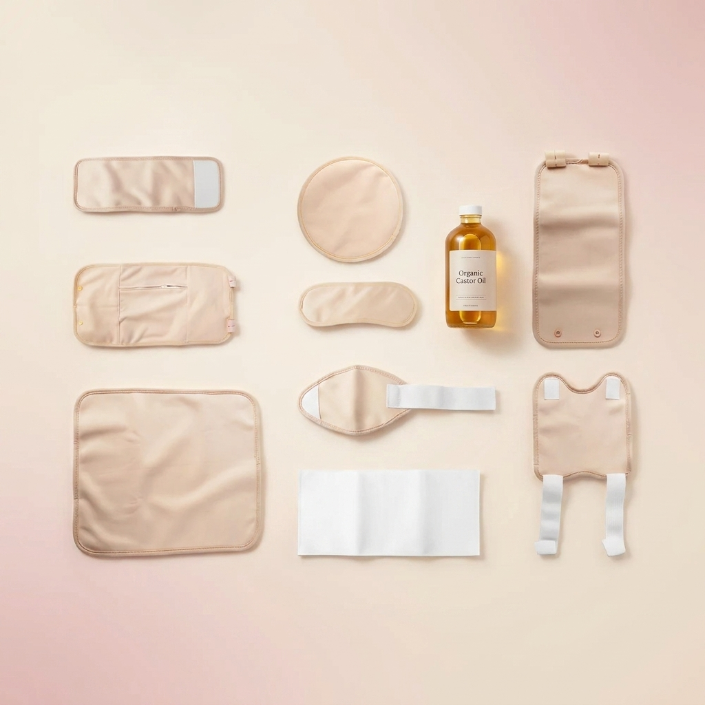MindfulWomb Castor Oil Pack Kit - image 1